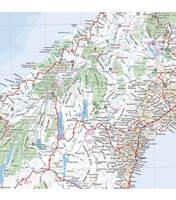 Hema South Island New Zealand Map (Te Waipounamu) - Edition 8 - 9781925625899
