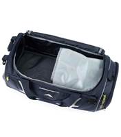 Large main compartment with U-shaped zippered opening for easy loading