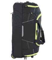Mesh padded shoulder straps store behind a zippered back panel