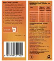 Hydralyte Effervescent Electrolyte Tablets Orange - 10 Pack - HLEOR10SR8