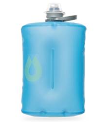 Hydrapak Stow Flip Cap 1L Collapsible Bottle - Tahoe Blue