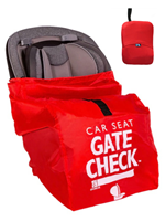 JL Childress Car Seat Gate Check Travel Bag - Red