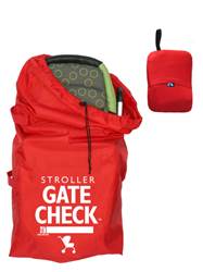 Standard and Double Strollers Gate Check Bag, stuffs quickly into attached pouch