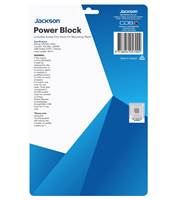 Jackson Power Block - 4 Outlet 2x USB Ports - Grey - PT5700