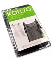 Korjo Clothesline / Clothes Line with Pegs - CLP27