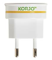 Korjo Electrical Adaptor: AU to Italy, Switzerland and Europe - KAEUIS