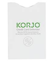 Korjo Credit Card defenders are sleeves that shield your cards from RFID readers
