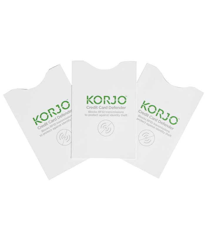 Korjo RFID Credit Card Defender - 3 Pack