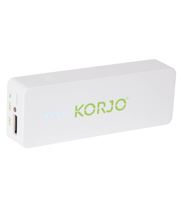 Korjo Rapid Charger Powerbank USB 2.1 Amp - White