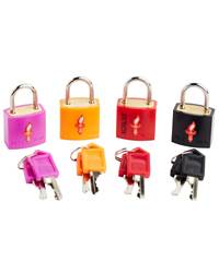 Korjo TSA Small Keyed Locks - 4 Pack 