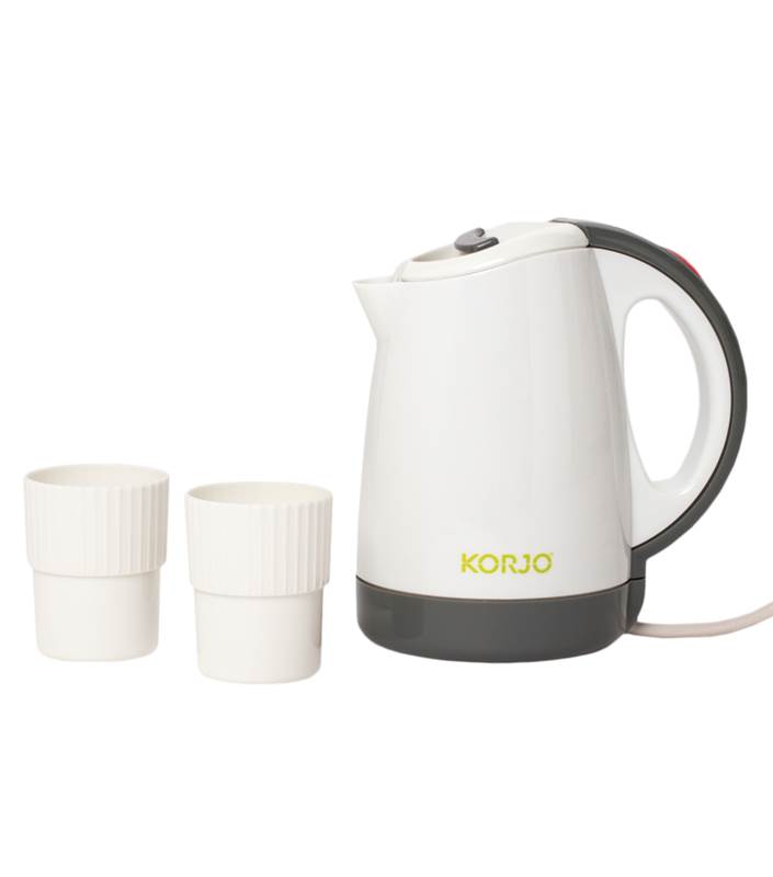 Korjo Travel Jug / Kettle - Dual Voltage 
