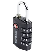 Korjo Wordlock TSA Combo Lock - Black