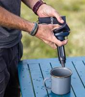 Use as a bottle, squeeze water through it into cooking containers or other drinkware, use as a straw, remove the filter to use as a storage system, or connect to other Peak Series systems