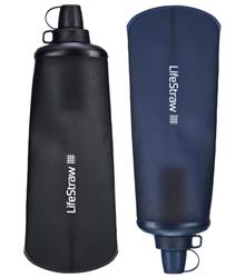 LifeStraw Peak Collapsible Squeeze Bottle with Filter - 1 Litre
