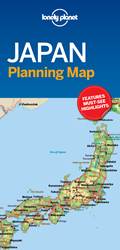 Lonely Planet Planning Map Japan