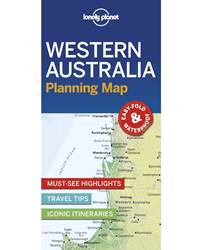Lonely Planet Western Australia Planning Map 
