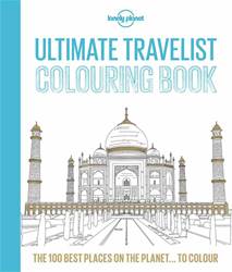 Lonely Planets Ultimate Travel Colouring Book cover image