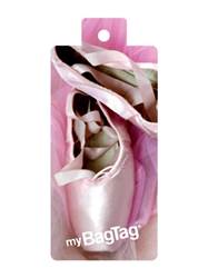 MyBagTag Luggage Tags : Ballet Slippers : Twin Pack 