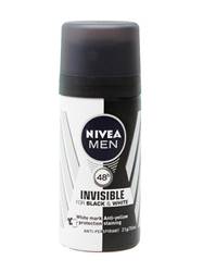 NIVEA Men Travel Size Invisible Deodorant 35ml