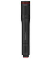 The Columbo 100 features a 100 lumen LED, 3 light modes, 4x adjustable zoom