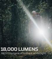 Nebo Davinci 18000 Lumen Rechargeable Flashlight - Black - 89765