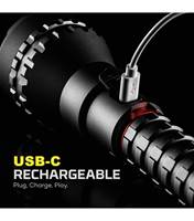 Nebo Luxtreme 900M Beam Range Rechargeable Flashlight - Black - 89509