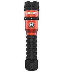 Nebo Master Series FL1500 Rechargeable Torch - Black / Orange