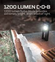 Nebo Slim+ 1200 Lumen Compact Keyring Torch / Power Bank - Black - 89647