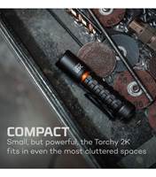 Nebo Torchy 2K 2000 Lumen Rechargeable Pocket Light - Black - 89526