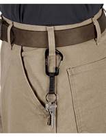  The Carabiner can be clipped and locked to anything like a belt loop, backpack or water bottle
