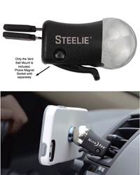 Nite Ize : Steelie Vent Ball Mount Component (Magnet Sold Separately)