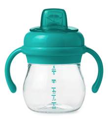 OXO Tot Grow Soft Spout Cup With Removable Handles - Teal