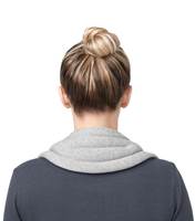Heated Neck Wrap provides gentle pressure and calming warmth to ease stressed shoulders and nurture your neck