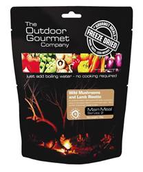 Wild Mushrooms and Lamb Risotto Freeze Dried Gourmet Meals