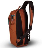 Ergonomically-designed and ambidextrous shoulder strap for carrying comfort