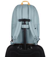 Luggage slip slides over luggage handles to keep your bag balanced on your wheeled bag