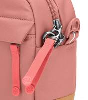 Zippers can be clipped to help protect agains luggage tampering