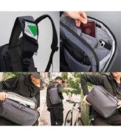 Ultra-compact backpack for commuting urban professionals