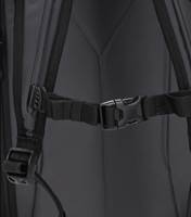 Adjustable sternum strap for carrying comfort