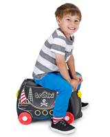Trunki Pedro Pirate - Ride on Suitcase /Carry-on Bag - Black - TR0312-GB01