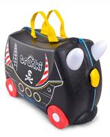 Trunki Pedro Pirate - Ride on Suitcase /Carry-on Bag - Black - TR0312-GB01