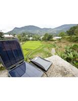 When used in conjunction with the solargorilla, you'll have a totally portable power station - perfect for when you're "off-grid"