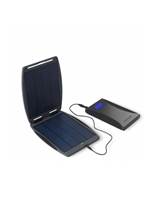 Powertraveller Solargorilla - Rugged Water Resistant 5V and 20V Solar Panel - Black