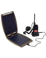 Powertraveller Solargorilla Tactical - Rugged Water Resistant 50V and 20V Solar Panel - Coyote Brown