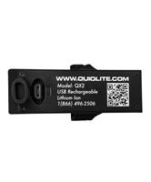 QuiqLiteX2 USB Rechargeable - WhiteLite LED Hands-Free Pocket Concealable Flashlight Torch (Aluminium Housing) - QL-QX2WW