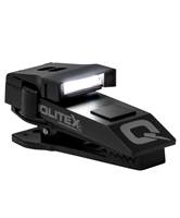 QuiqLiteX2 USB Rechargeable - WhiteLite LED Hands-Free Pocket Concealable Flashlight Torch (Aluminium Housing)