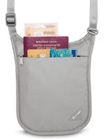 Pacsafe RFID Blocking Neck Pouch - Coversafe V75 - Grey - PS10139103