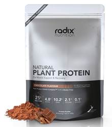 Radix Nutrition Natural Plant Protein Powder 1kg - Chocolate