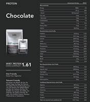 Radix Nutrition Natural Whey Protein Powder 1kg - Chocolate - WPP1000_CHO