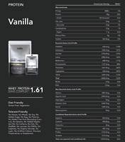 Radix Nutrition Natural Whey Protein Powder 1kg - Vanilla - WPP1000_VAN